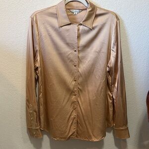 Vintage St. John Silk Button Down